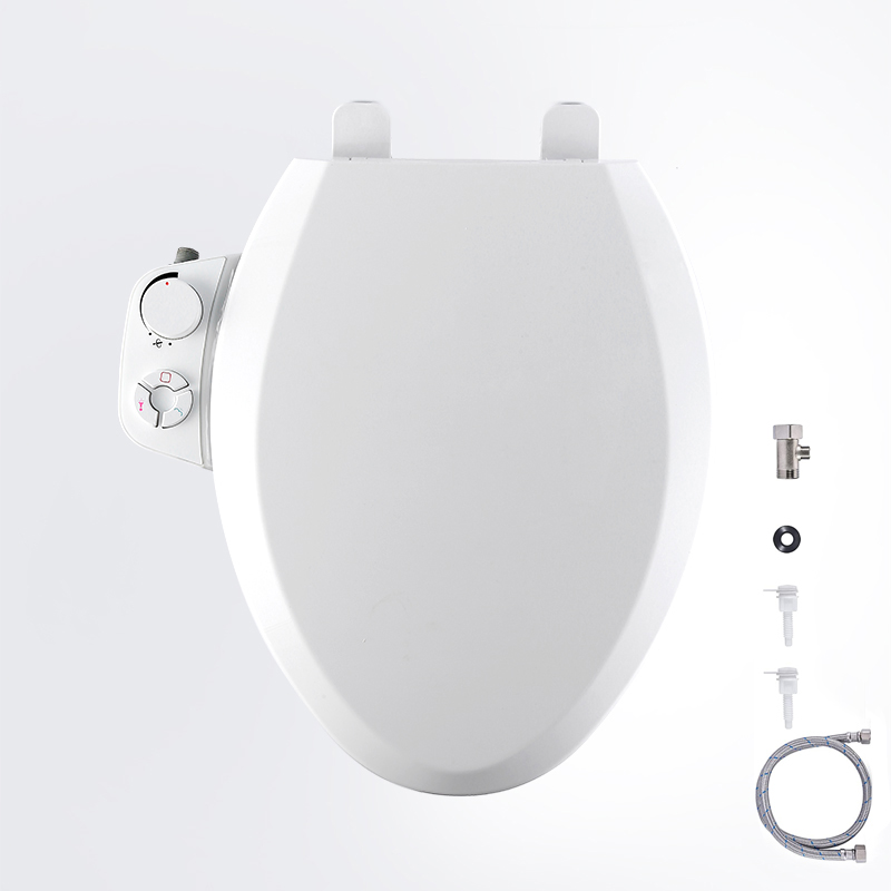 push button control bidet toilet seat