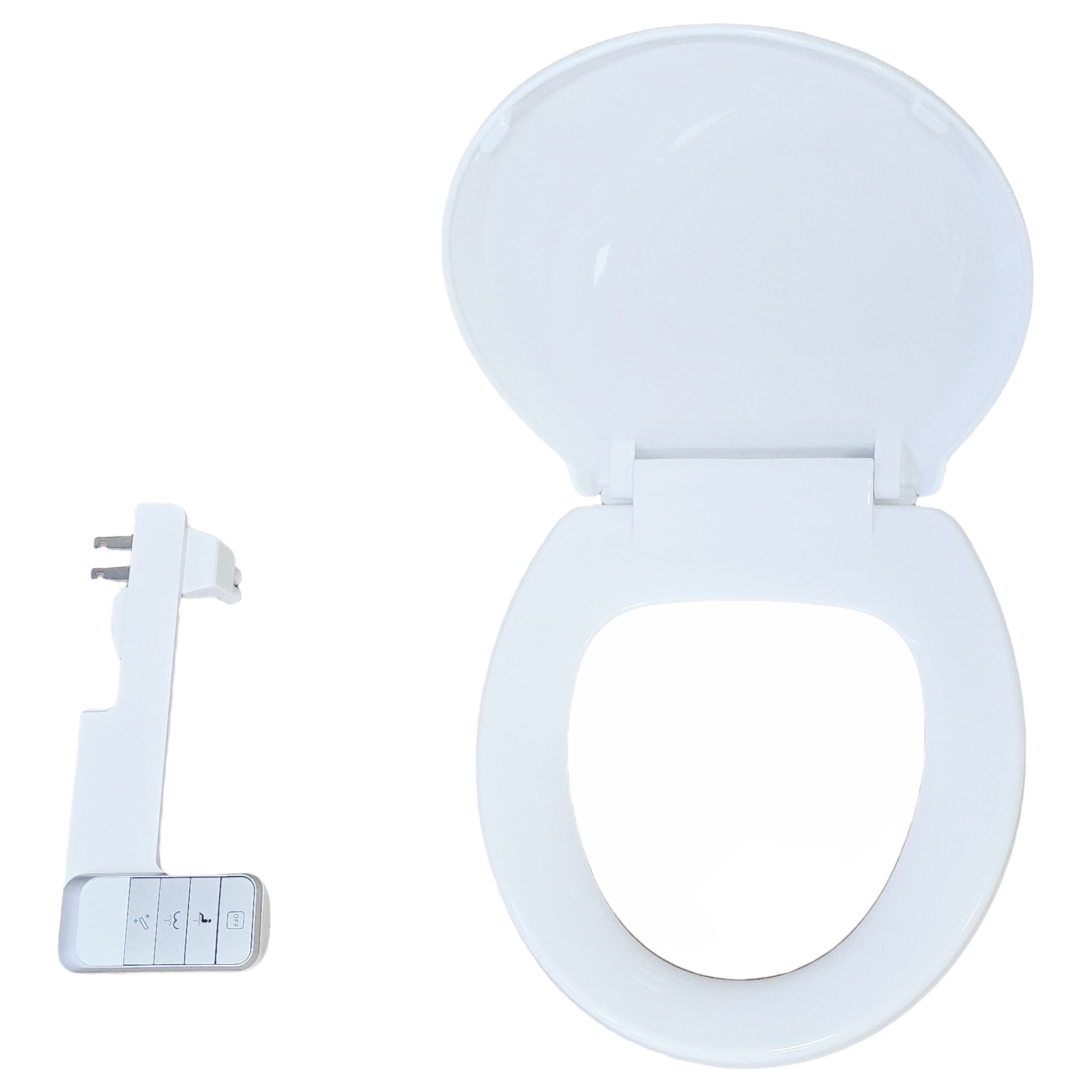 NEW Bidet Combination With O Shape Toilet Seat Non Electric Toilet Seat